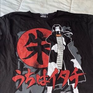 Naruto tee shirt, size large